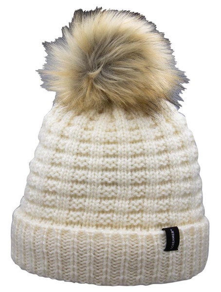 Screamer Women's Patricia Beanie W/Detachable Pom